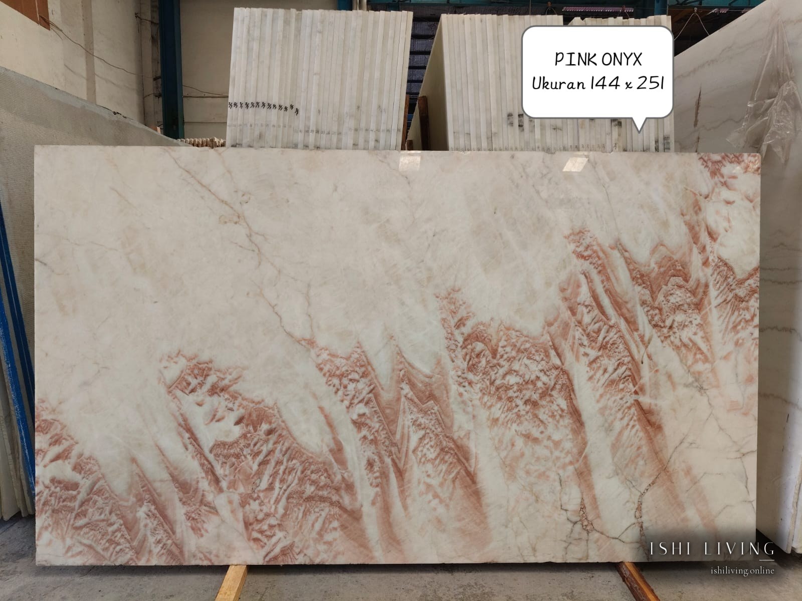 Pink Onyx Slab