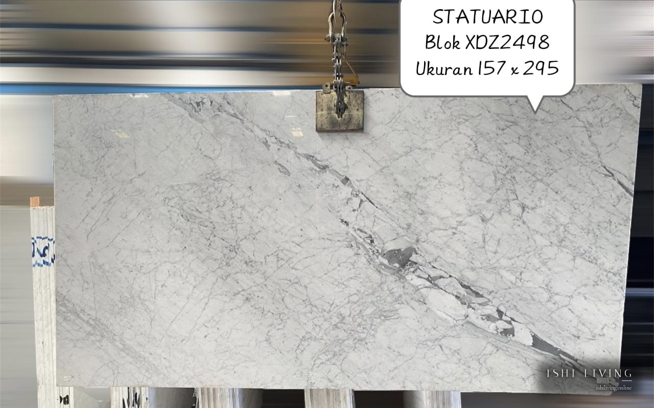 Statuario, Marmer import